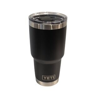 YETI Rambler Tumbler Black With MagSlide Lid Stainless 30oz